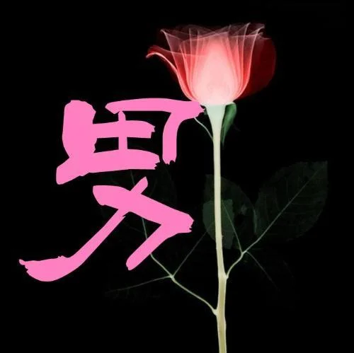 qq头像男生带字