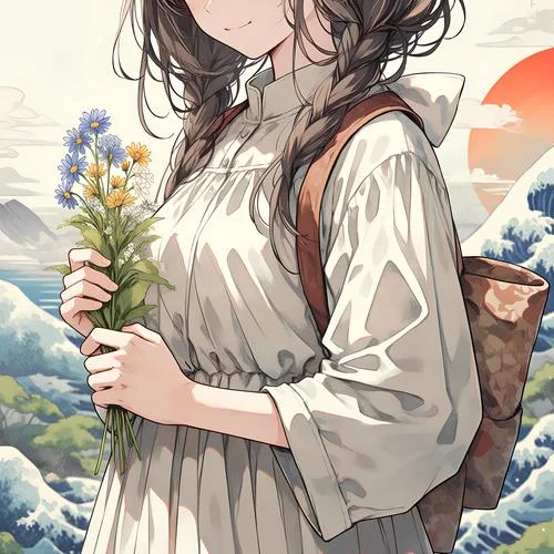 森系头像