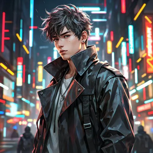 霸气男生头像