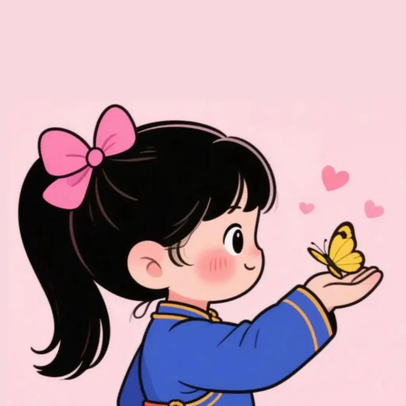 可爱情侣头像