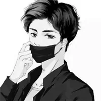口罩头像 男生戴口罩的卡通头像