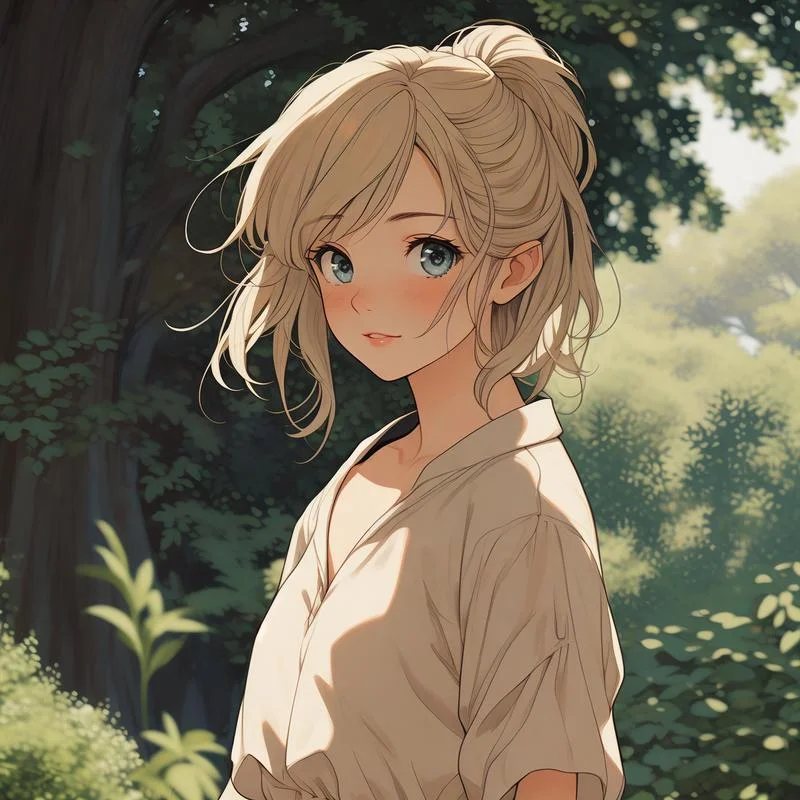 森系少女头像-森系少女头像