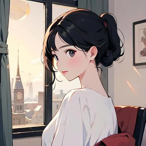头像图片女生