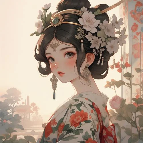 女生头像森系