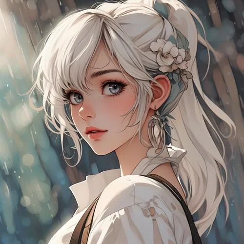 头像女生唯美小清新