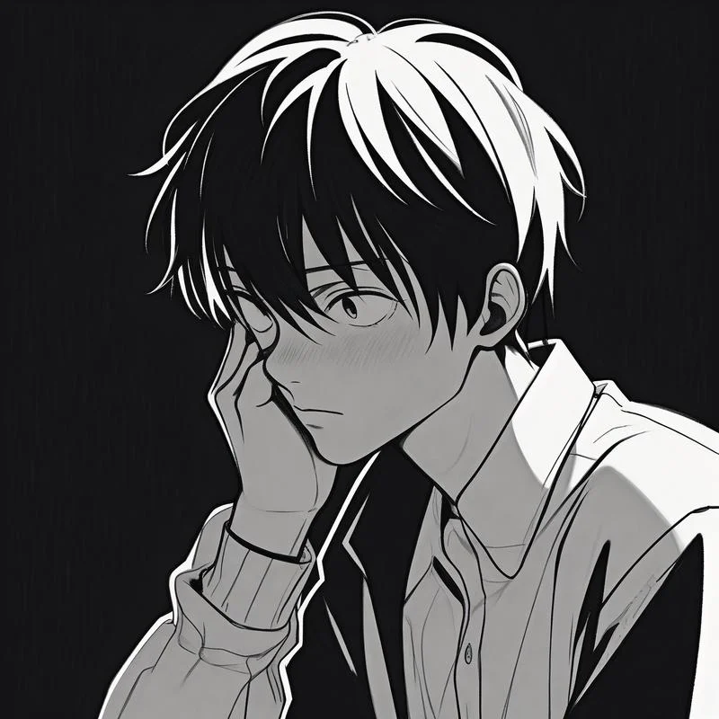 丧系头像男