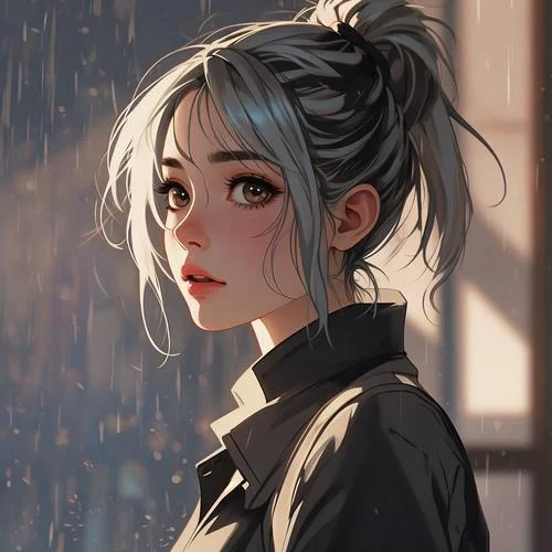 动漫女头像日系