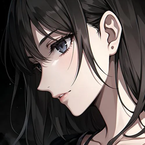 黑暗系头像女生动漫