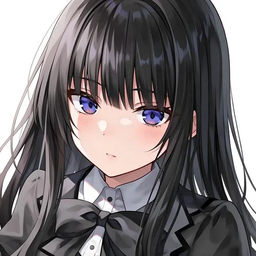 二次元头像女生暗黑系