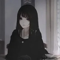 qq黑暗系女生头像