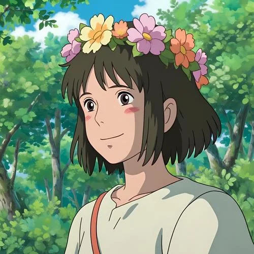 森系情侣头像