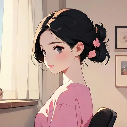 头像图片女生