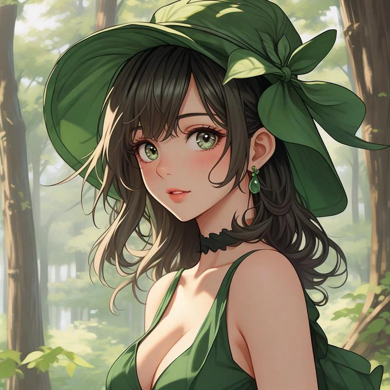森系头像动漫